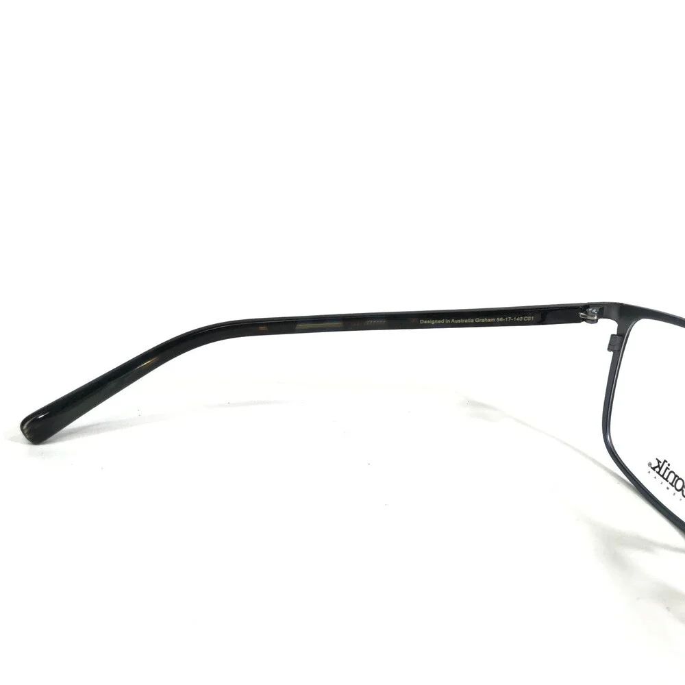 Iconik Eyeglasses Frames Graham C01 Blue Square Full Rim 56-17-140